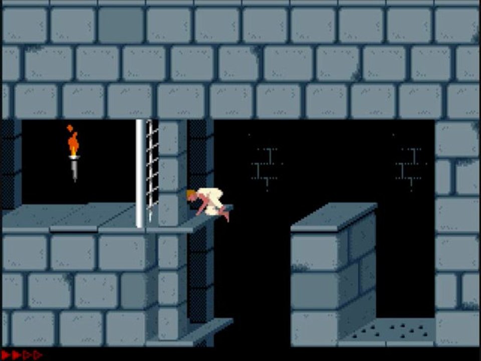 prince of persia level 10 (1989 DOS) Walktrough/guide vidéo