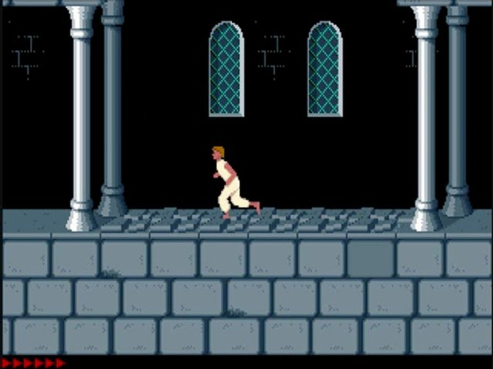 Prince of persia level 13 (1989 DOS) Walktrough/guide vidéo