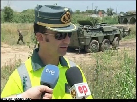 Muere un militar tras caer su coche al río