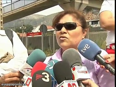 Flores en homenaje a los fallecidos