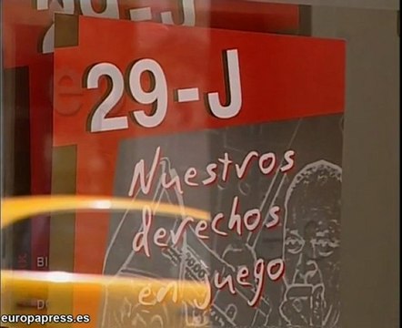 Una huelga por los derechos laborales