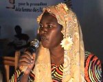 Allocution de la Présidente des femmes de Tchamba - Togo