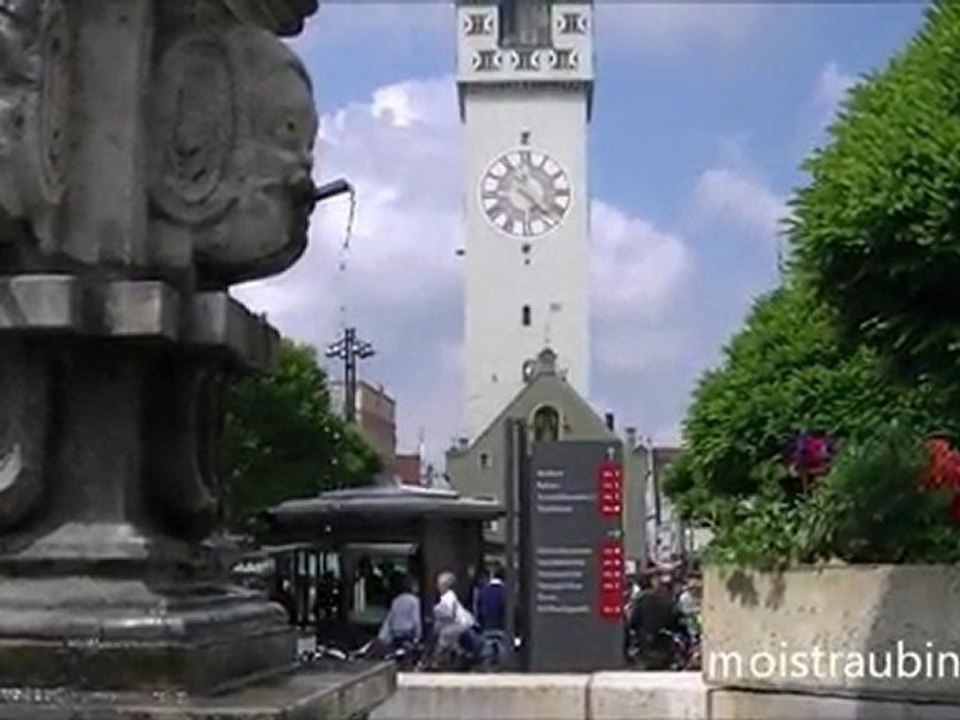 Bavarian town. Straubing