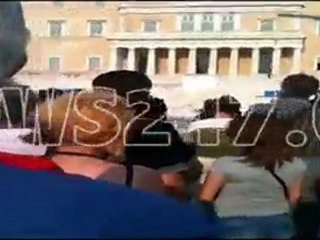 9η ημερα αγανακτισμένοι Σύνταγμα απόγευμα