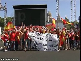 Preparativos listos para ver la final