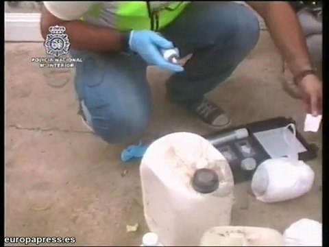 Policía desmantela laboratorio clandestino