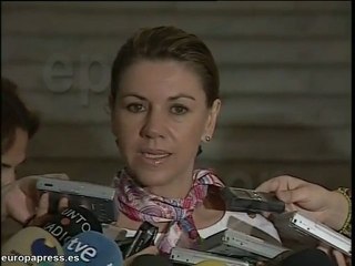 Cospedal felicita a la selección de fútbol