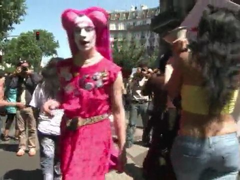 Manifestation de prostituées contre la pénalisation des clients