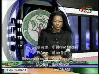 Le dévoilement d'une stèle à la paroisse Saint-Esprit de Moungali