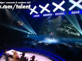 Jai McDowall, Bring Me To Life (Evanescence) - Britain's Got Talent Live Semi Final INCREDIBLE