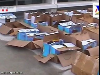 Introdujeron 350 kilos de cocaína en Cataluña