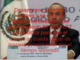 Calderon presiona la aprobacion fascista de la reforma laboral en el ITAM