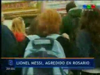 Η στιγμή της επίθεσης στον Λιονέλ Μέσι