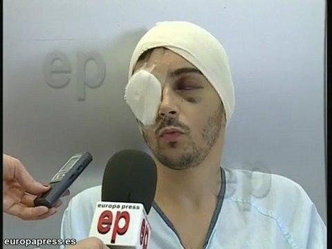 Chico pierde ojo por carga policial