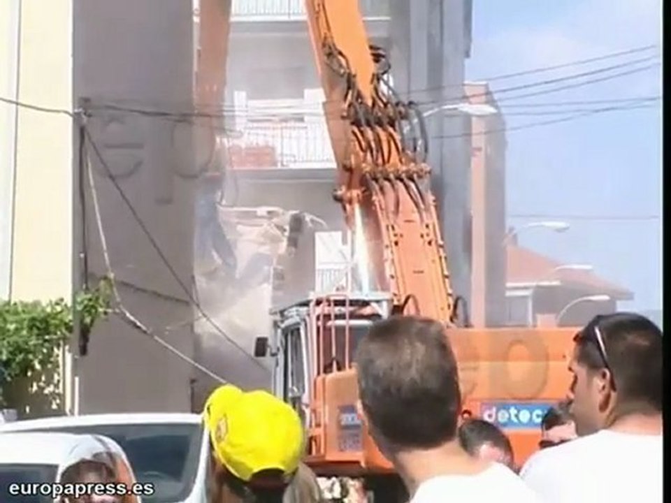 Derribo en Collado Villalba