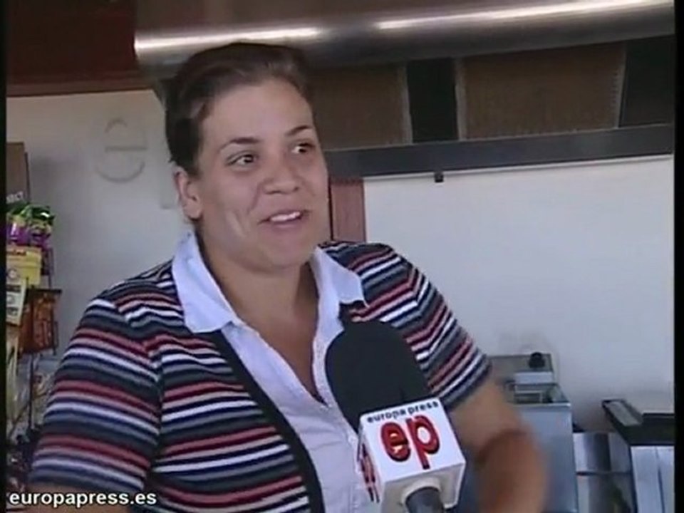 "La playa estaba vacía"