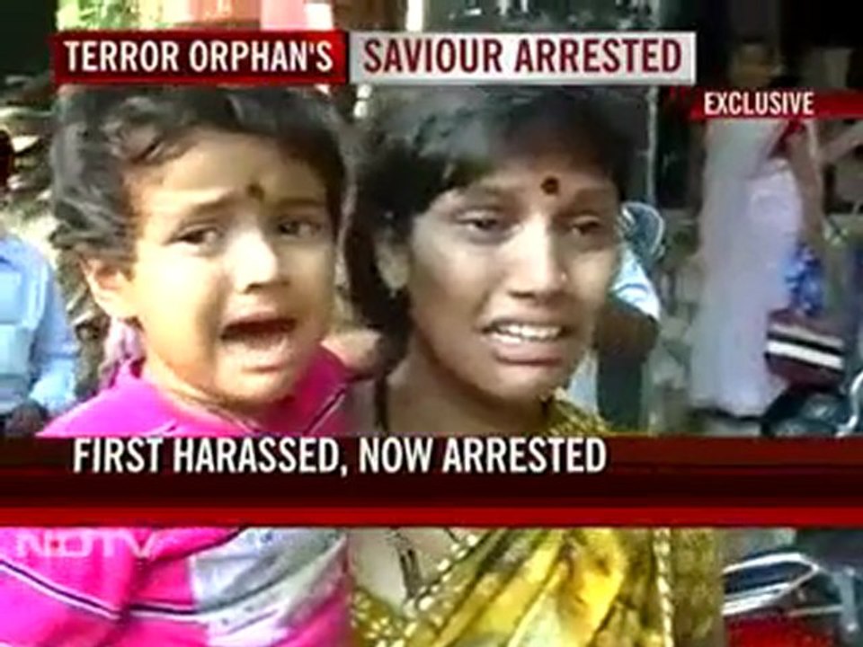 Terror orphan's saviour arrested