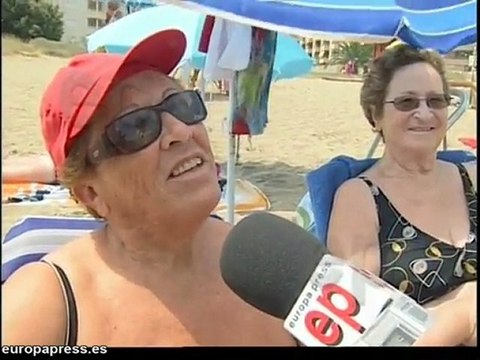 Las playas de Denia sin medusas