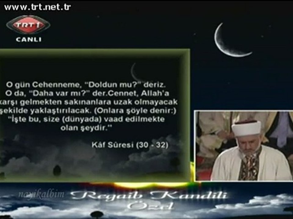 3 Osman Şahin Yunus Kaf süresi Regaip kandili Selimiye 2011