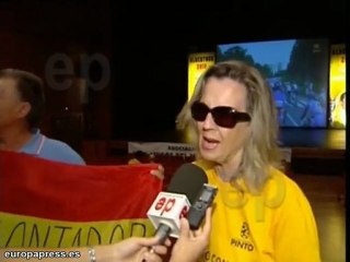 Los vecinos de Pinto apoyan a Contador