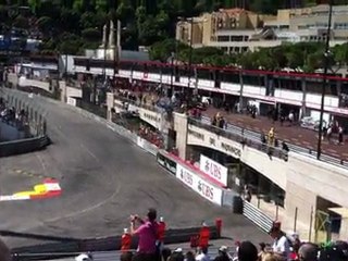 Début qualif F1 Monaco 2011