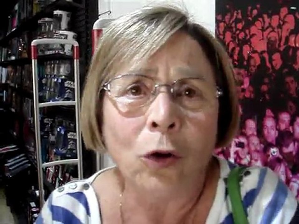 Blanca Blanes ouvre son coeur... rouge et blanc...