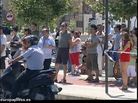 Un tranvía arrolla un coche en Gandía