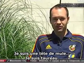 Iniesta, l'interview décalée