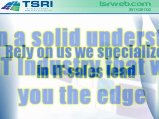 The Edge of Technology Sales Leads