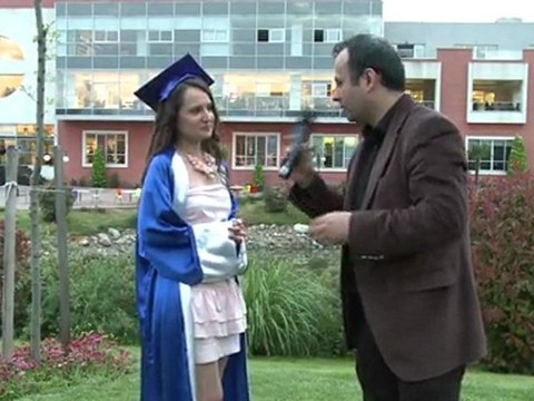 Okan Üniversitesi 2010 -2011 Mezuniyet Töreni Üniversite 3.sü Elif MUTLU