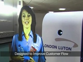 Tensator Launch Virtual Assistants at London Luton Airport