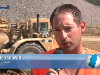 Le chantier de la LGV créé des emplois! (Alsace)