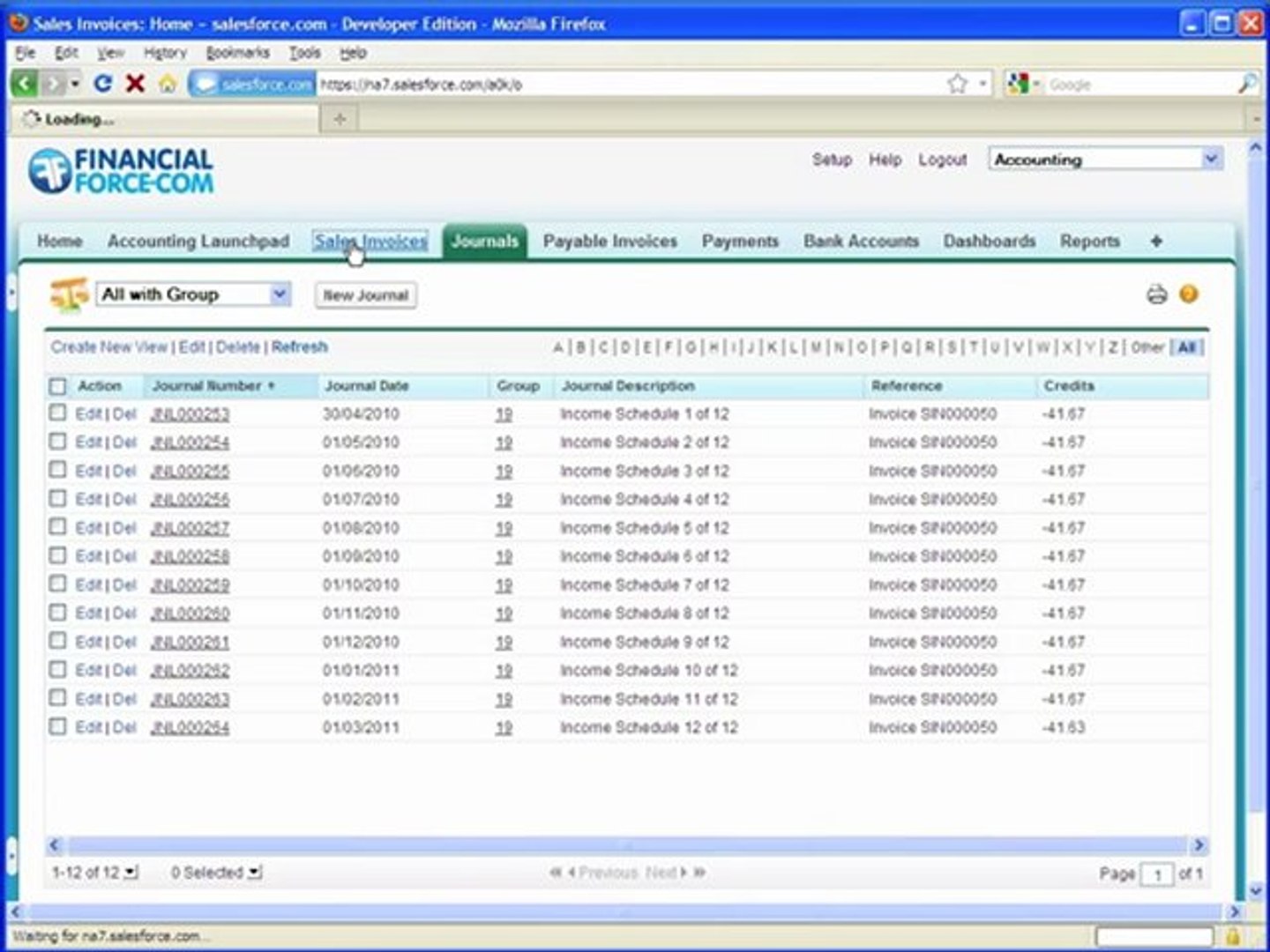 ⁣FinancialForce - Accounting Software - Billing
