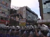 ŞİŞLİ'DEKİ PROTESTO GÖSTERİSİ