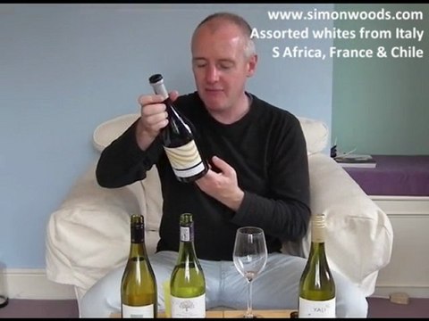 Simon Woods Wine Videos: Assorted Whites from S Africa, ...