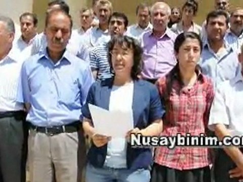 Nusaybin Demokratik Özerklik ilanına katılım