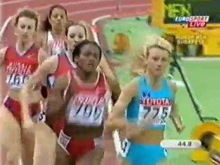 Budapest 2004 - Women's 800 metres