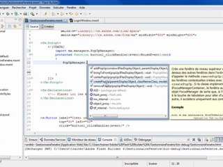 Adobe Flex 4 : Le gestionnaire de fenêtre