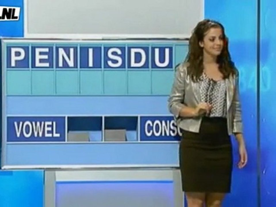 Gameshow trafen Briefe Fail