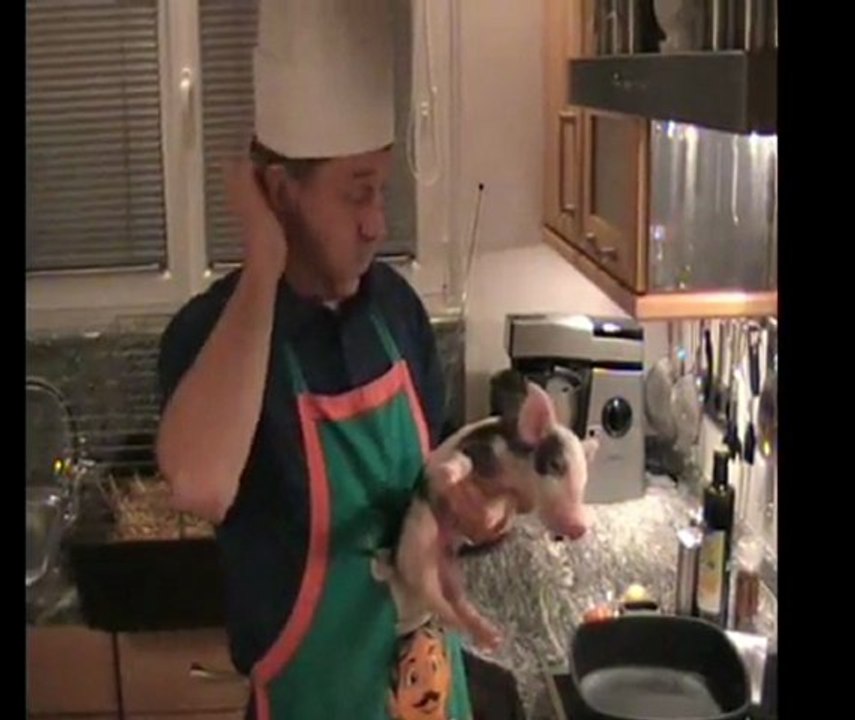 Cochon de lait au four