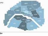 Infographie : Le marché de l'immobilier à Paris-Ile de France