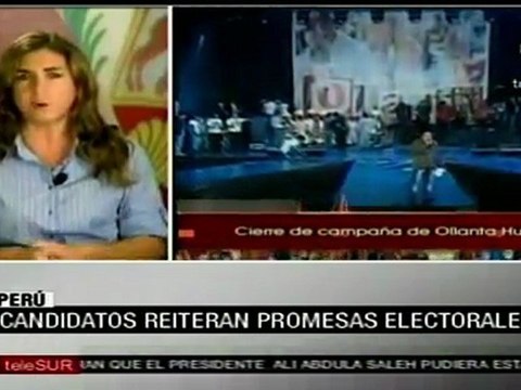 Comienza periodo de reflexión rumbo a comicios peruanos