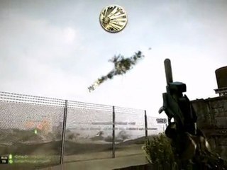 Bad Company 2 BC2 Impact C4 sur hélicoptère