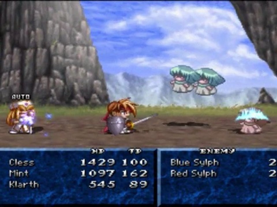 Tales of Phantasia : Boss sylph : No damage