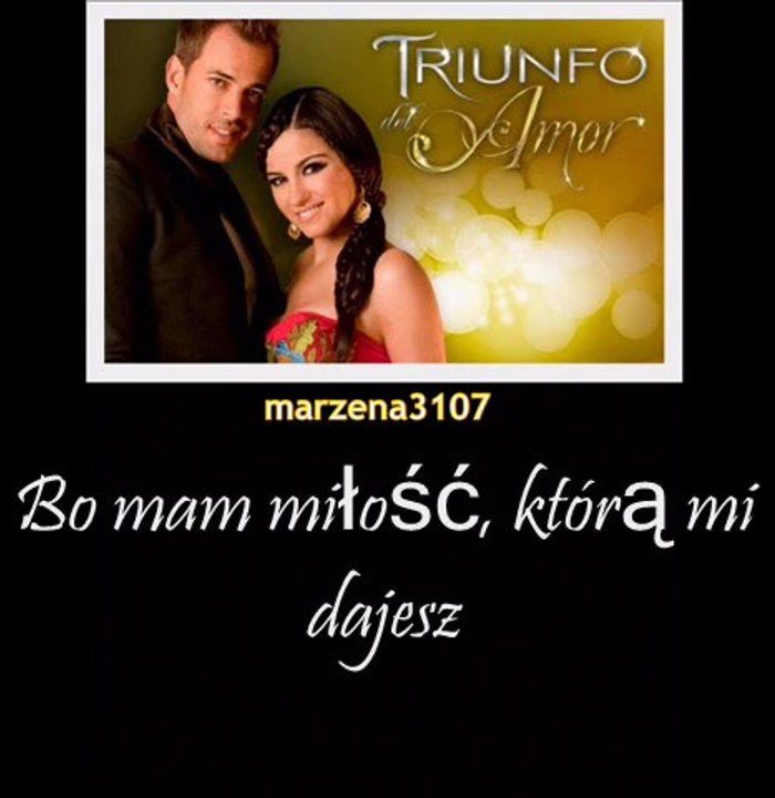 Triunfo del Amor Maite Perroni & Marco Di Mauro - A Partir De ...