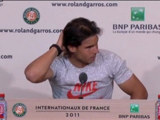 Nadal: "Complicato giocare in queste condizioni"