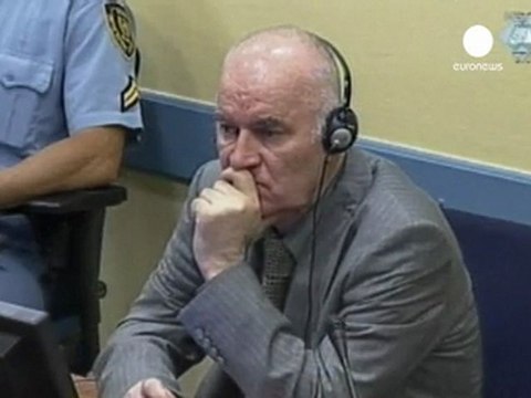 Première comparution de Mladic devant le TPIY