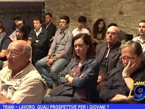 Trani | Lavoro: quali prospettive per i giovani?