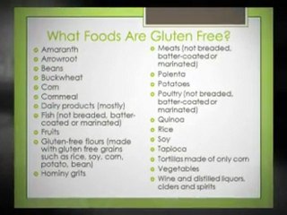 Gluten Free Foods Introduction