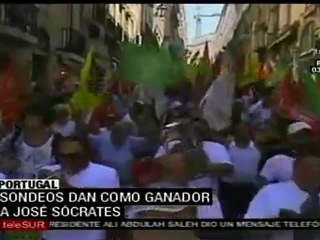 Sondeos dan como ganador a José Sócrates